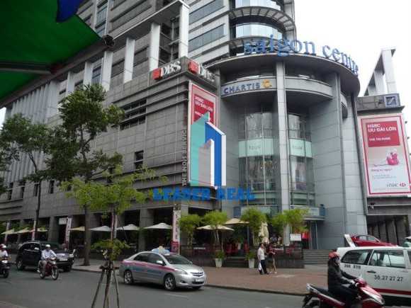 Mặt tiền của tòa nhà cao ốc Saigon Center Building