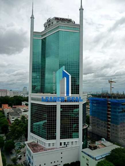 Hình ảnh tổng quan của tòa nhà cao ốc Saigon Trade Center Tower